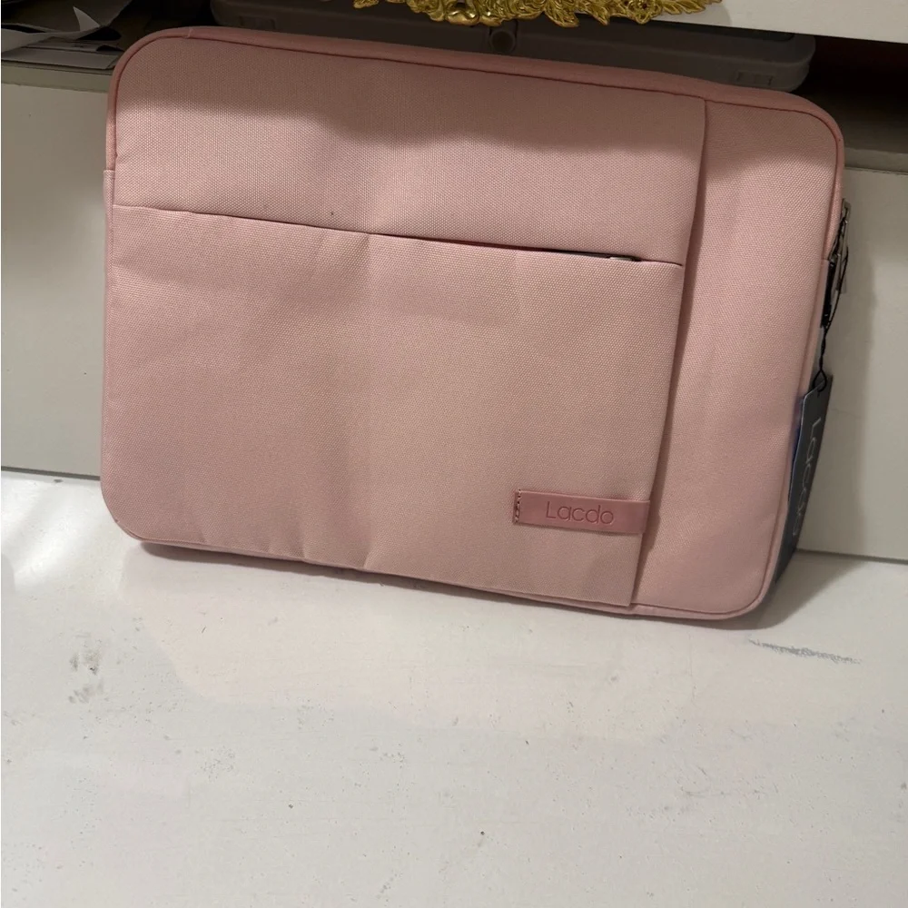 Lacdo Pink Laptop Sleeve - Slim Protective Case new with tag